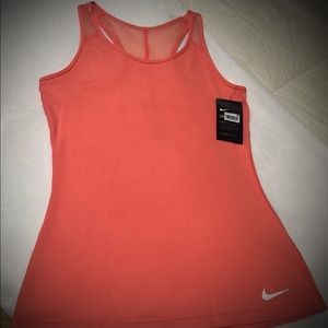 Coral colored Nike Tank